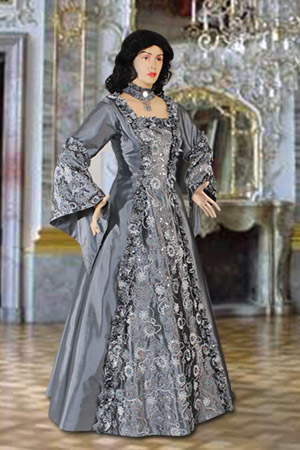 Ladies Medieval Renaissance Tudor Costume Size 24 - 26 Image